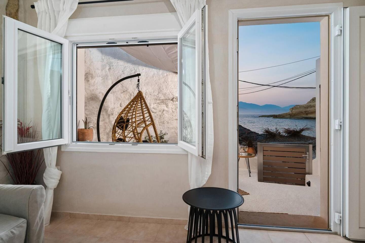 Casa Grotta With Sea & Cave View Hotel Mátala Kültér fotó