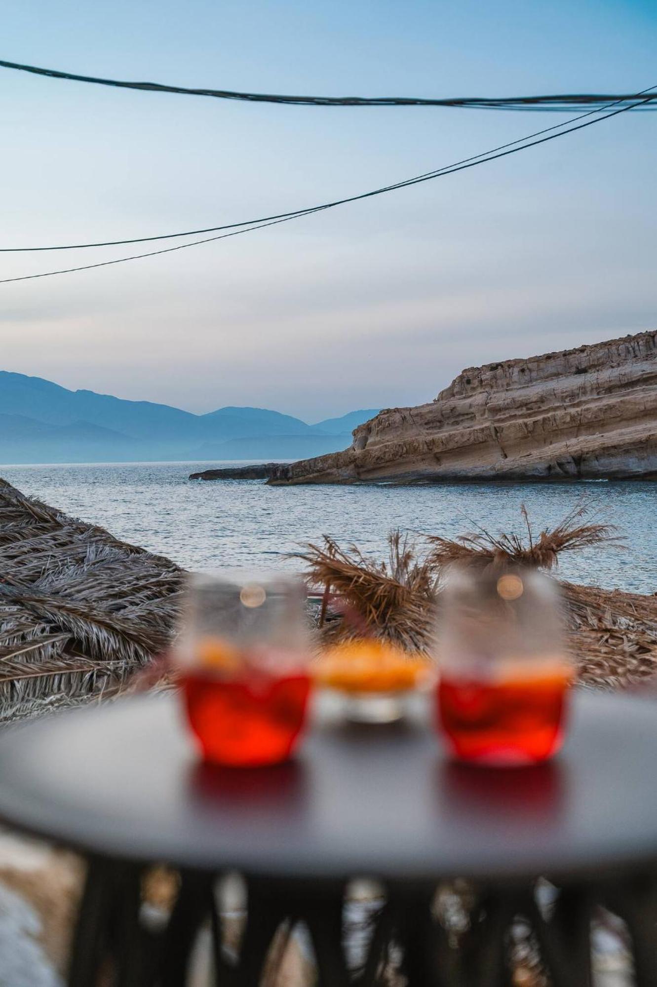 Casa Grotta With Sea & Cave View Hotel Mátala Kültér fotó